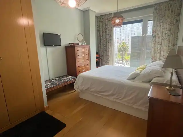 Dormitori de Casa adosada en venda en Santander amb Calefacció, Jardí privat i Parquet