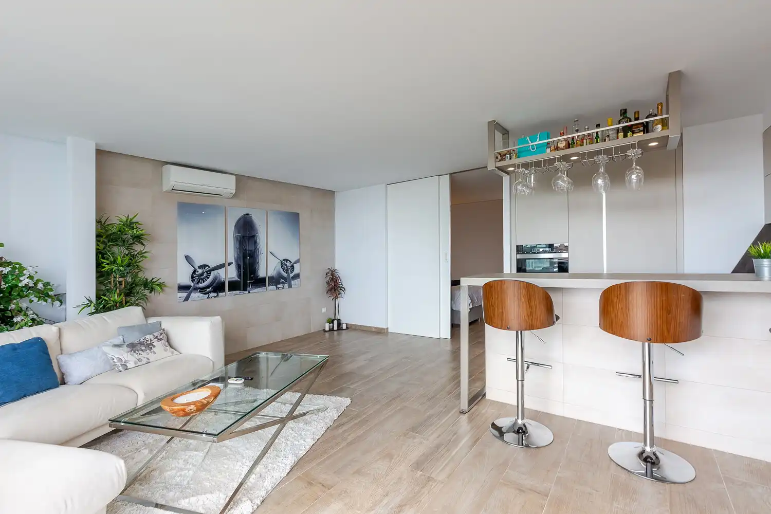 Wohnzimmer von Wohnungen zum Verkauf in  Palma de Mallorca