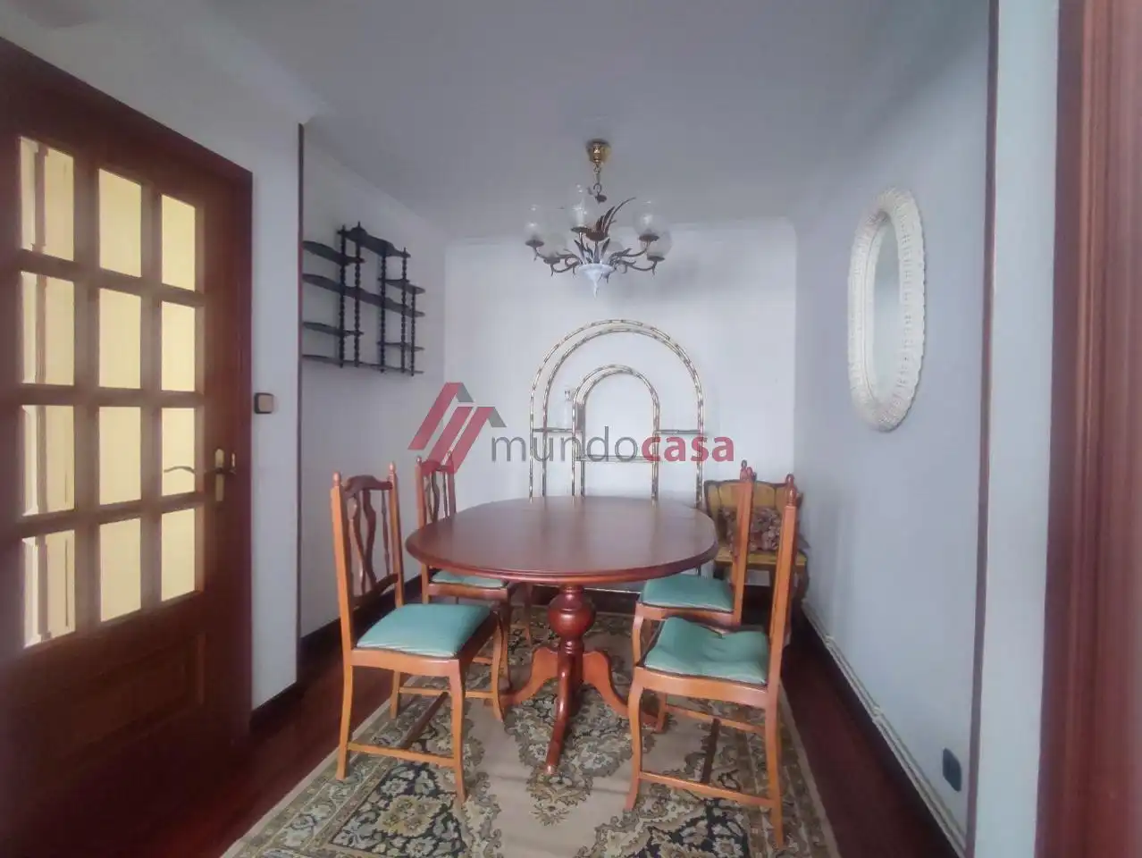Comedor de Piso de alquiler en Ferrol con Calefacción, Parquet y Amueblado
