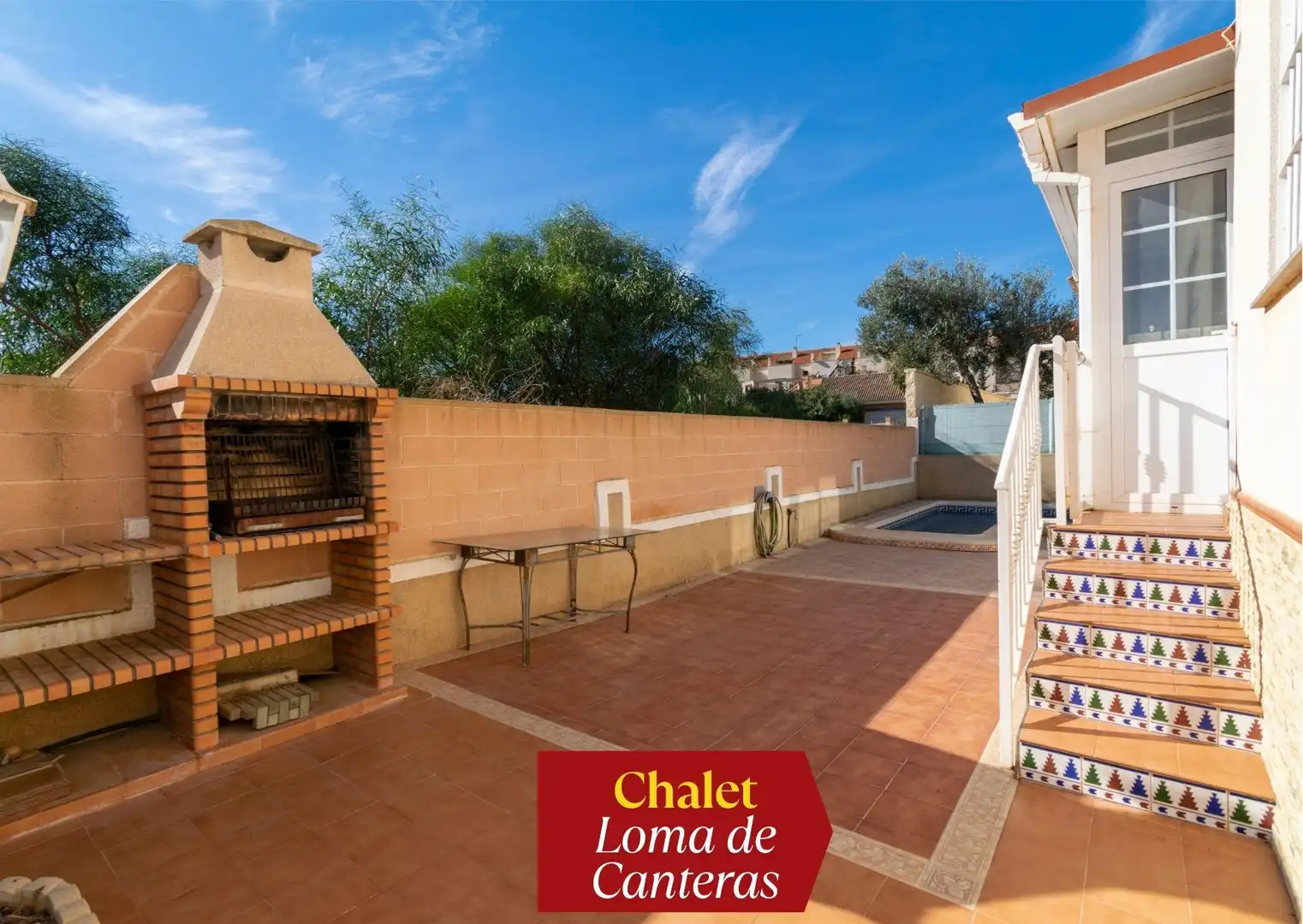 Terraza de Casa o chalet en venta en Cartagena con Aire acondicionado, Calefacción y Jardín privado