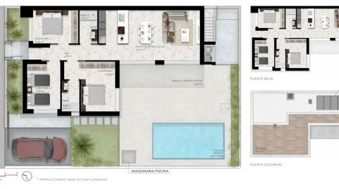 Descubre esta elegante villa de lujo en un exclusivo residencial de Ciudad Quesada. Con un diseño moderno y espacios amplios, esta, imatge 4