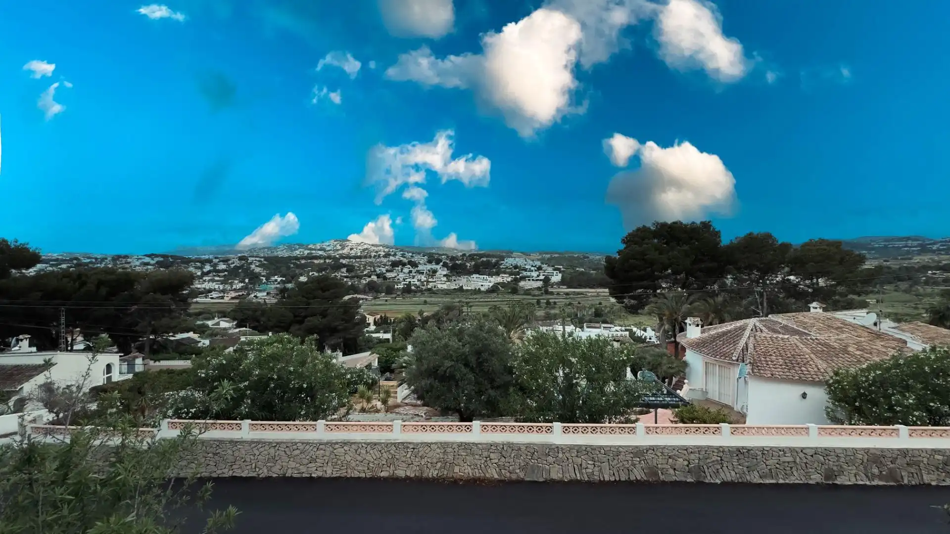 Vista exterior de Casa o chalet en venta en Moraira con Jardín privado, Terraza y Trastero