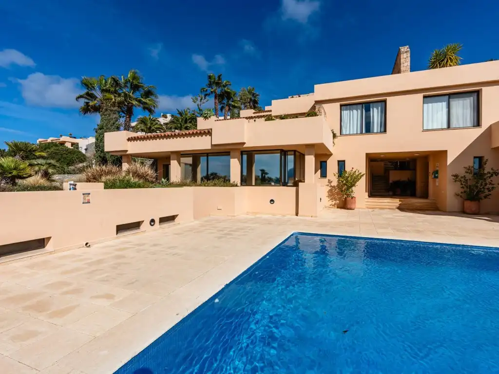 Vista exterior de Apartamento en venta en Sant Josep de sa Talaia con Calefacción y Jardín privado