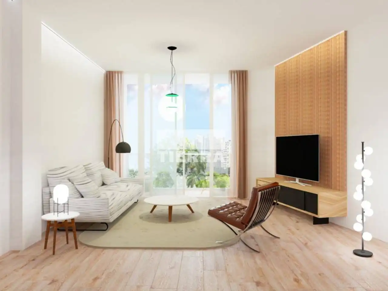 Living room of Flat for sale in Murcia  with Air Conditioner, Terrace and Storage room