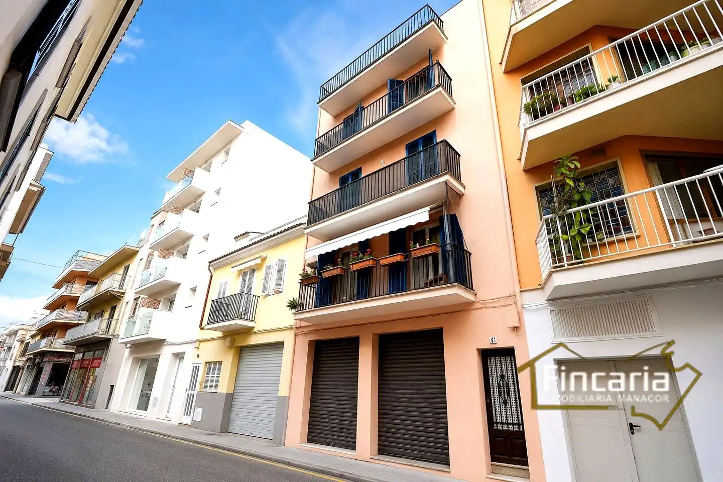 Vista exterior de Piso en venta en Manacor con Balcón