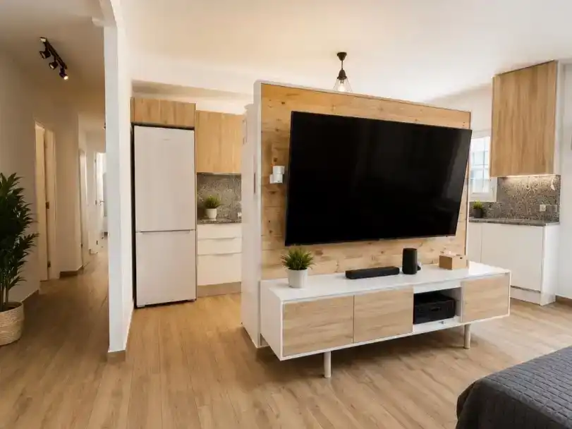 Sala de estar de Piso en venta en Teulada con Aire acondicionado y Amueblado