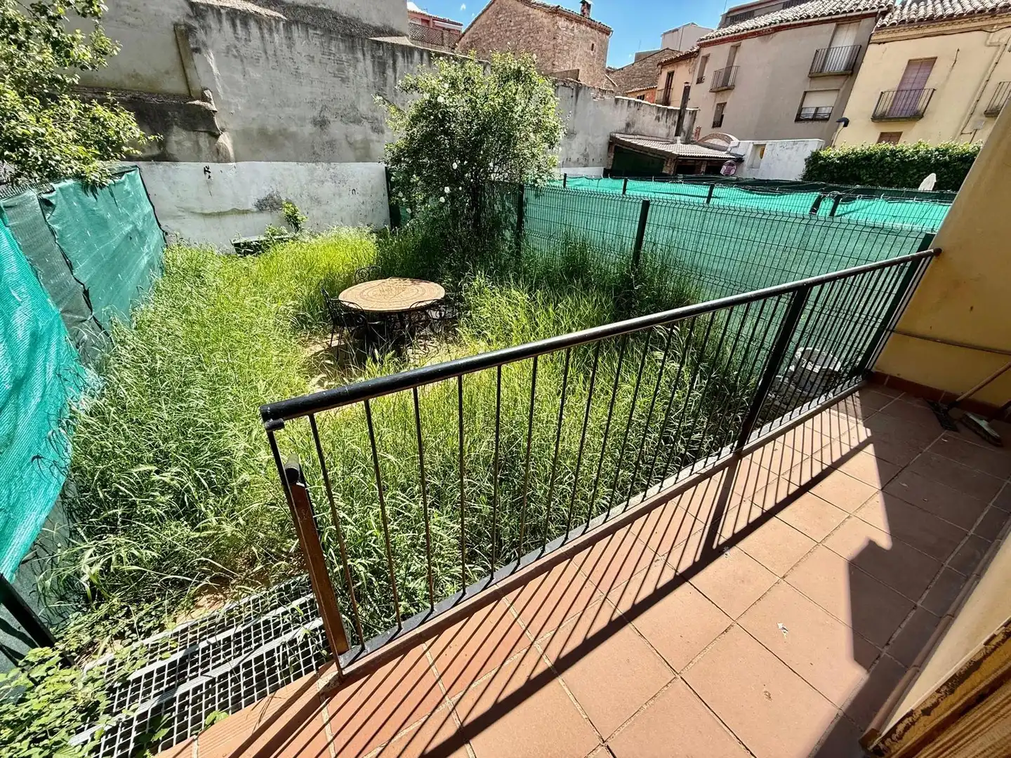 Terrassa de Casa adosada en venda en Sant Martí Sesgueioles amb Aire condicionat, Calefacció i Jardí privat