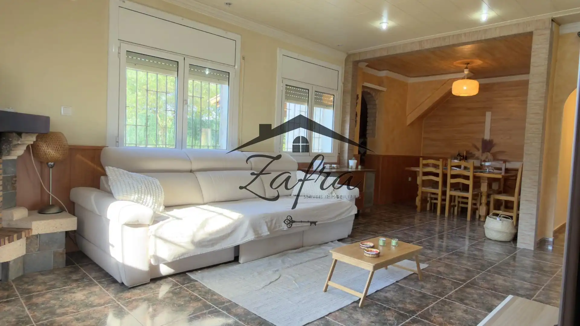 Sala de estar de Casa o chalet en venta en Vidreres con Calefacción, Jardín privado y Terraza
