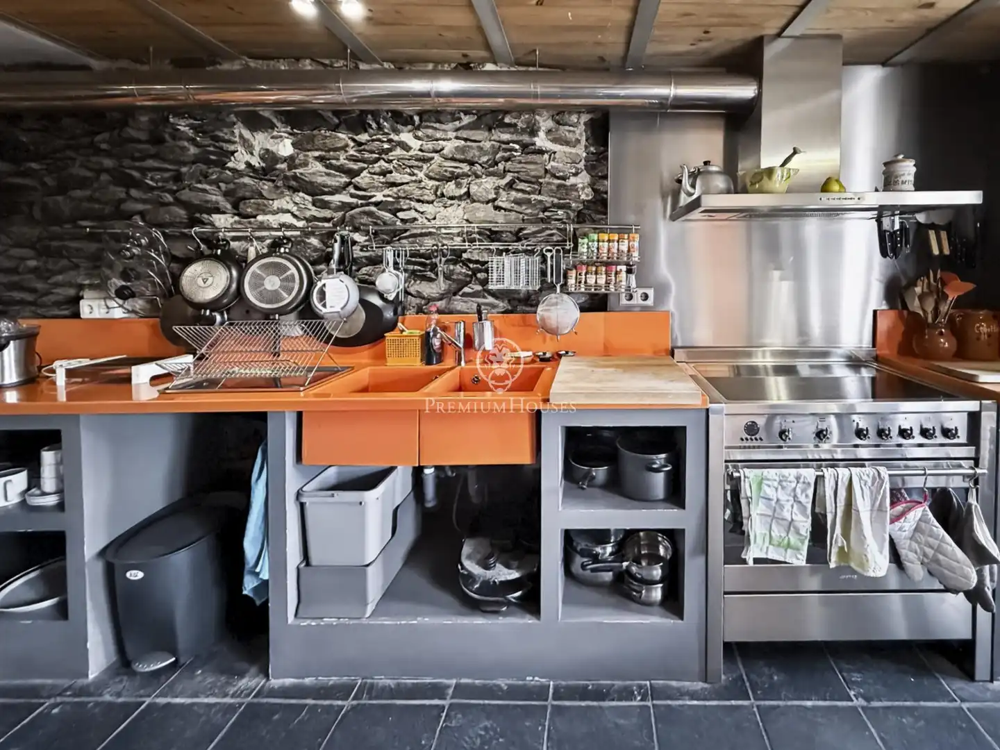 Cocina de Finca rústica en venta en Guils de Cerdanya con Calefacción, Jardín privado y Trastero