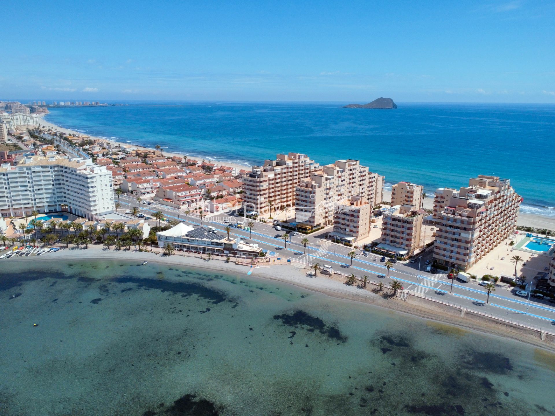 Exterior view of Attic for sale in La Manga del Mar Menor  with Terrace, Furnished and Community pool