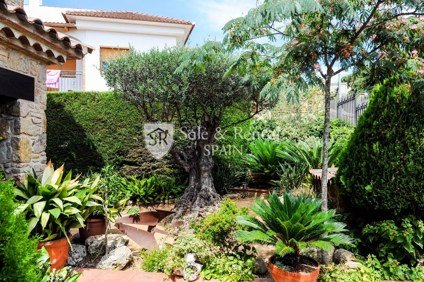 Jardín de Casa o chalet en venta en Blanes con Calefacción, Jardín privado y Terraza
