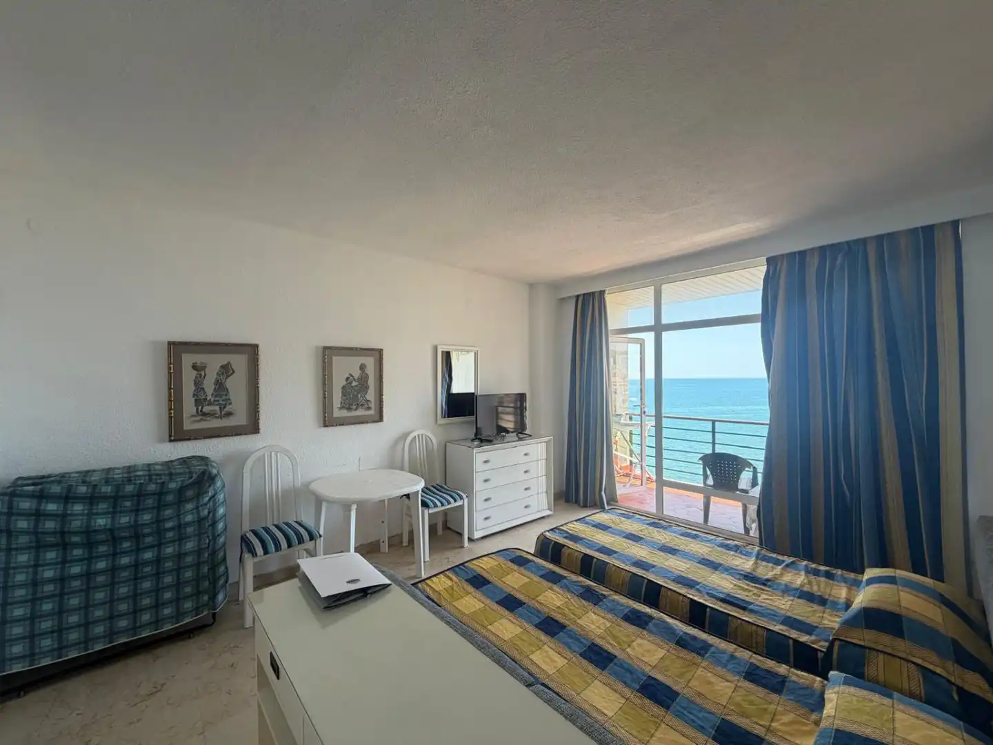 Schlafzimmer von Wohnung zum Verkauf in Torremolinos mit Klimaanlage, Terrasse und Gemeinschaftspool
