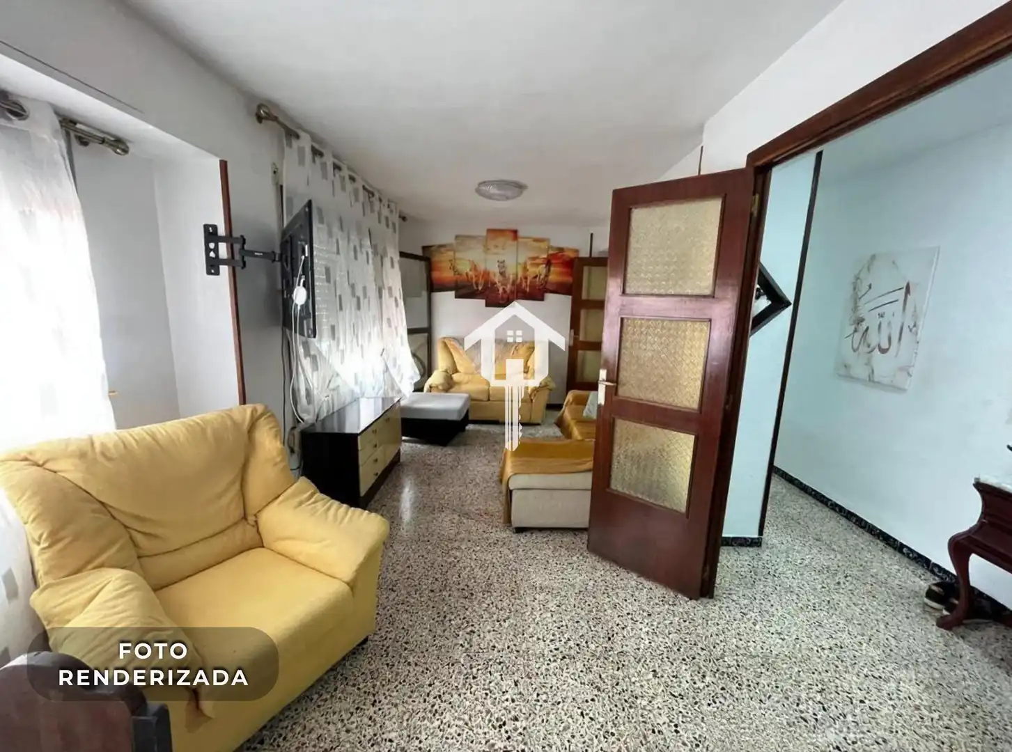 Sala d'estar de Pis en venda en Alicante / Alacant amb Aire condicionat, Traster i Balcó