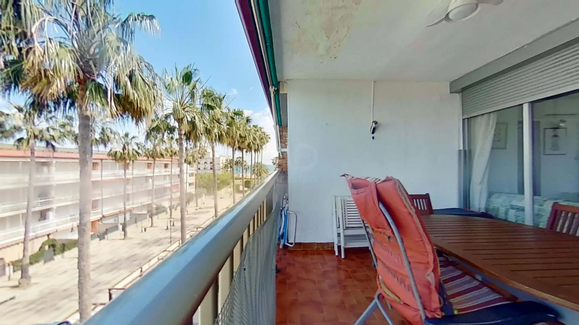 Balcony of Attic for sale in Roda de Berà  with Air Conditioner