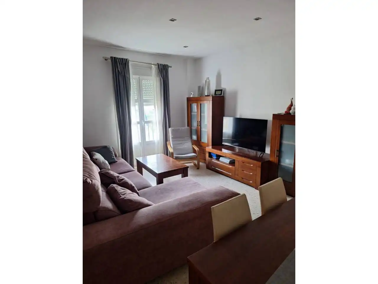 Sala de estar de Piso en venta en El Viso del Alcor con Aire acondicionado, Terraza y Amueblado