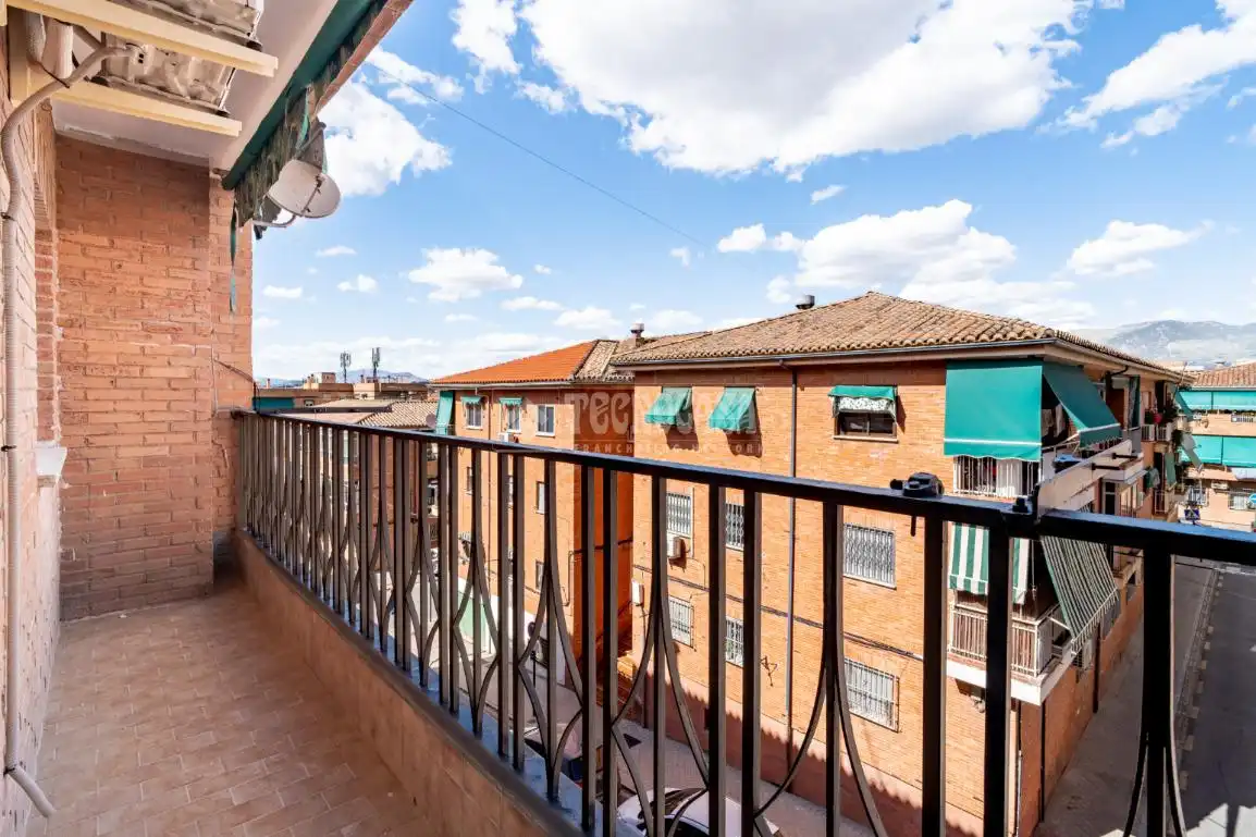 Balcony of Flat for sale in Granada  with Air Conditioner, Heating and Terrace