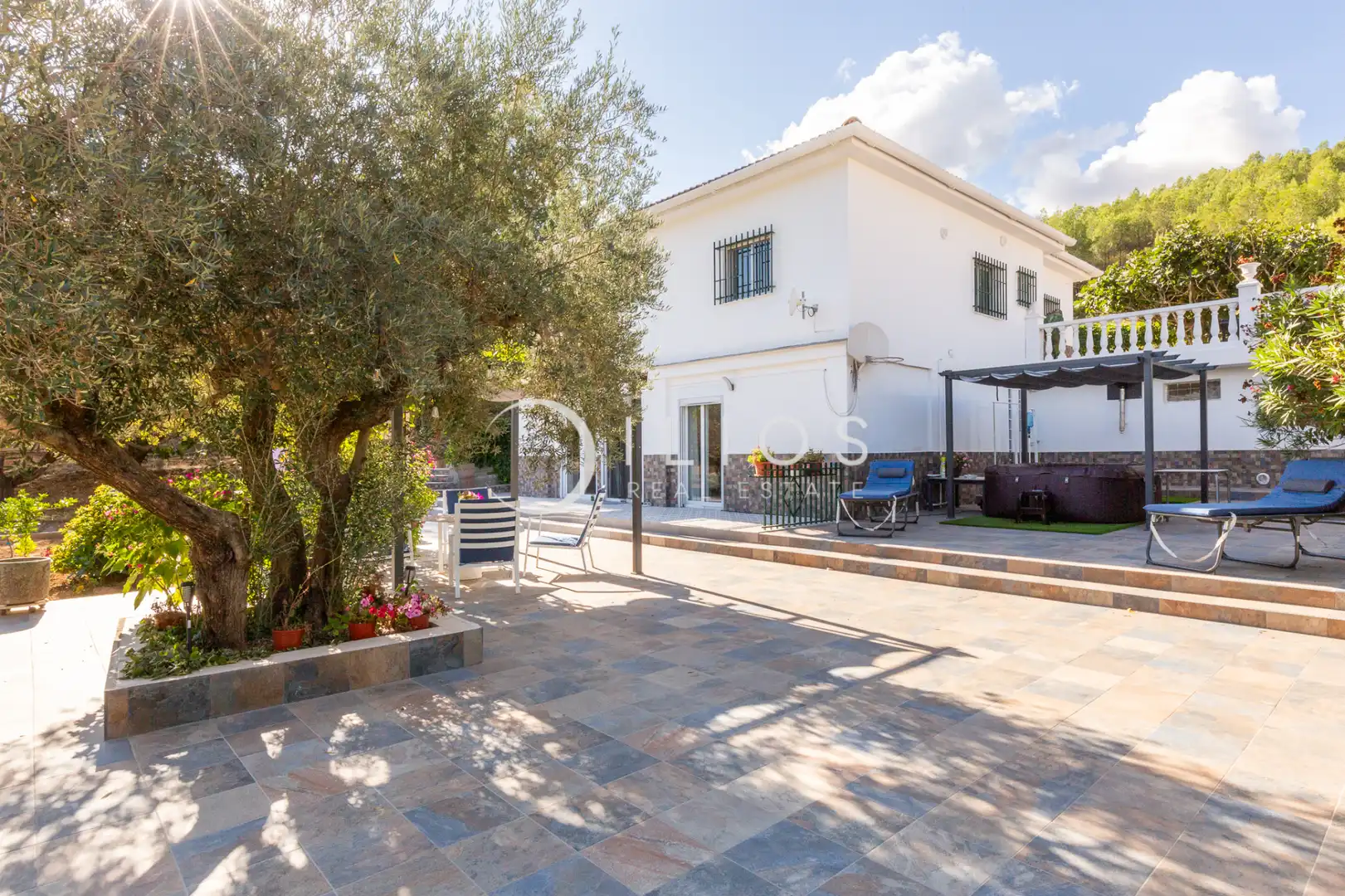 Vista exterior de Finca rústica en venda en Buñol amb Aire condicionat, Calefacció i Jardí privat