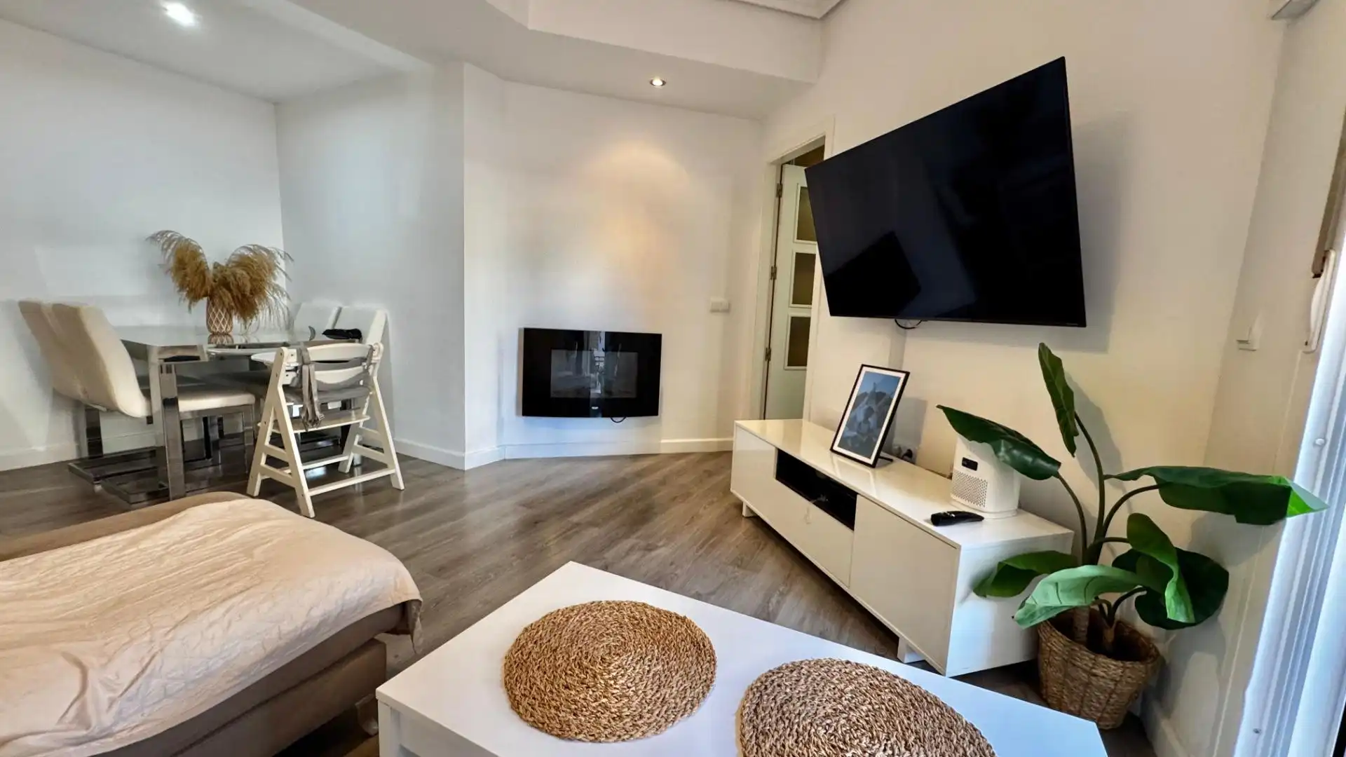Sala d'estar de Àtic en venda en Murcia amb Aire condicionat, Terrassa i Traster