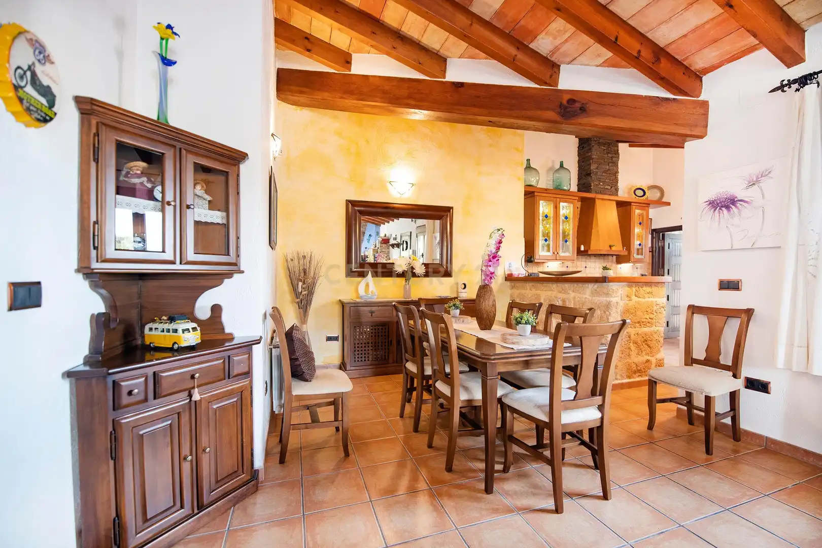 Comedor de Casa o chalet de alquiler en Benissa con Aire acondicionado, Jardín privado y Trastero