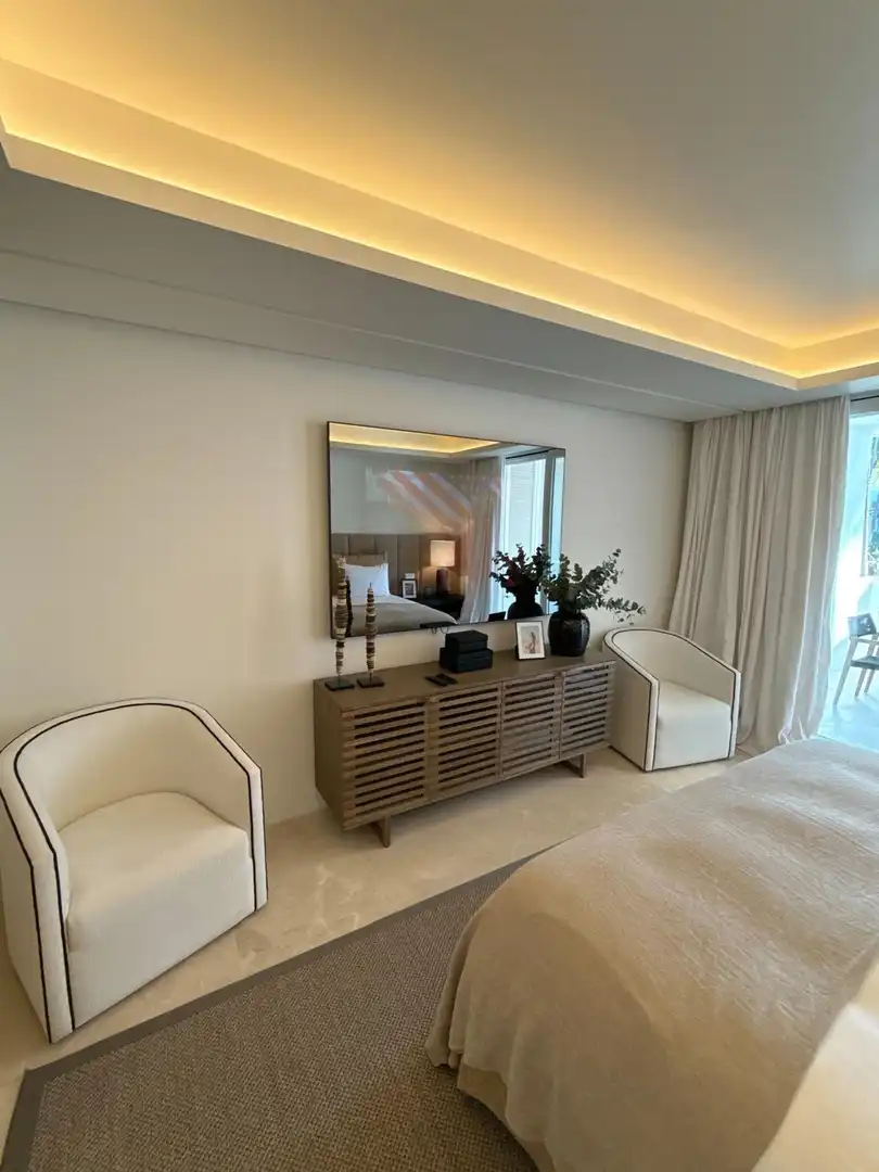 Sala de estar de Apartamento en venta en Marbella con Calefacción, Terraza y Trastero