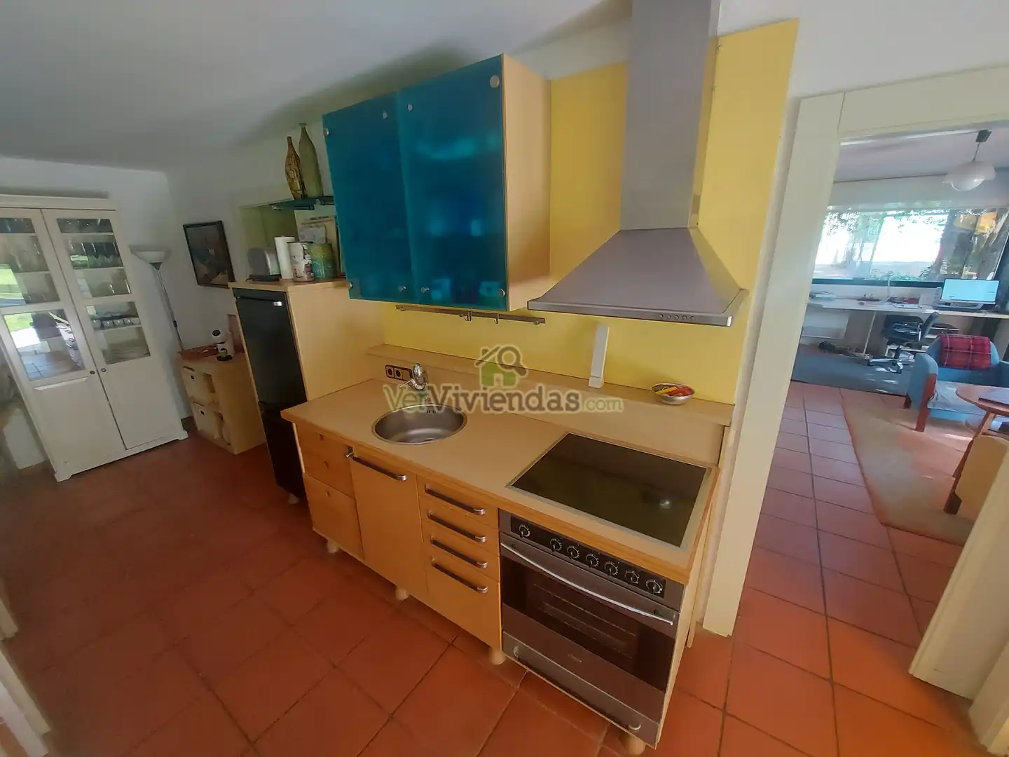 Cuina de Casa o xalet en venda en Piera amb Jardí privat, Terrassa i Piscina