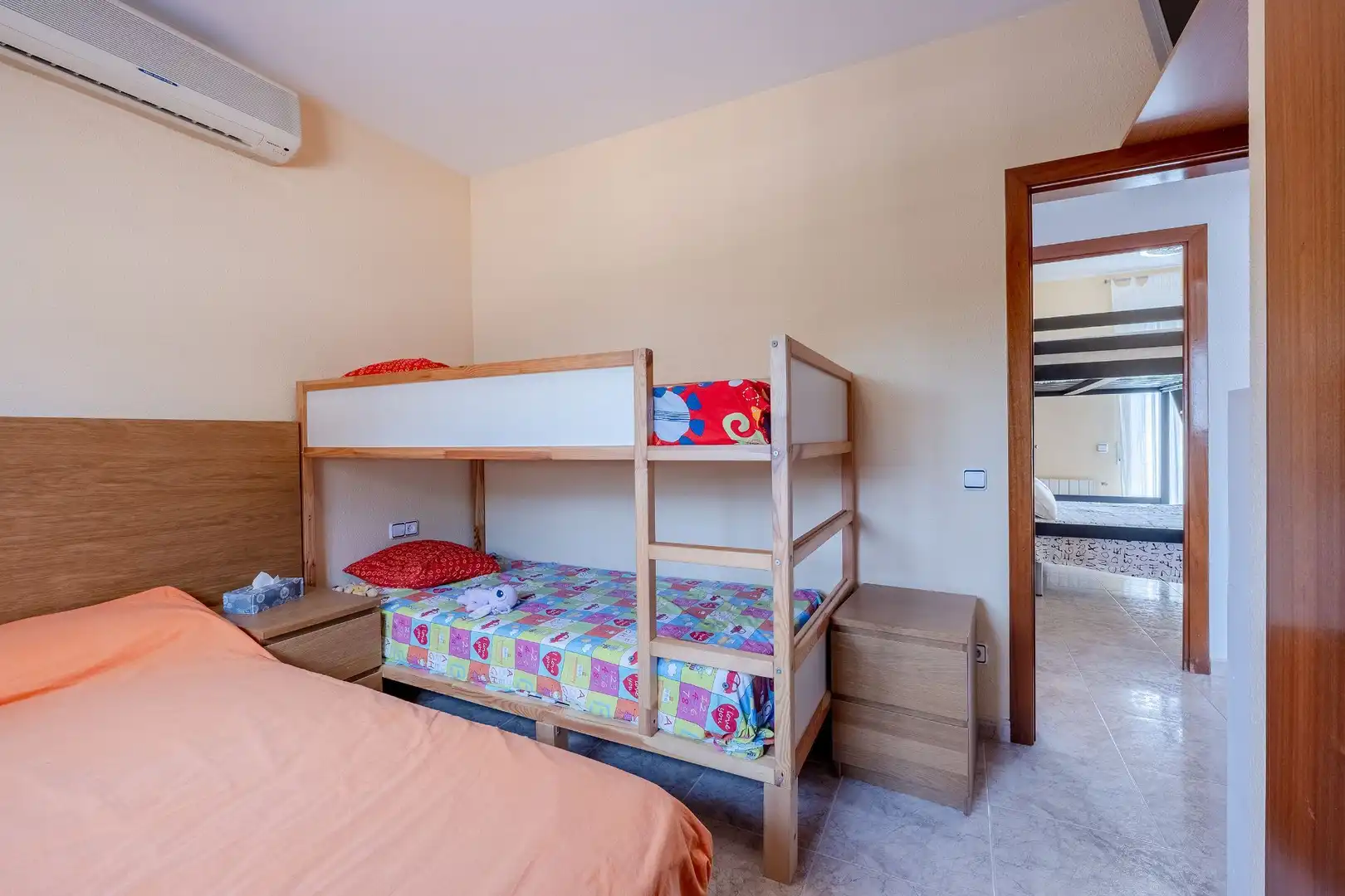 Bedroom of Houses for sale in Calafell  with Air Conditioner, Heating and Private garden