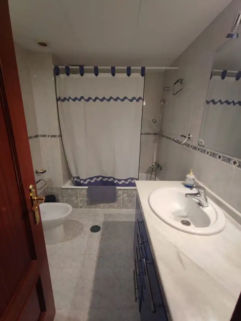 Baño de Piso de alquiler en Sevilla con Aire acondicionado, Calefacción y Horno