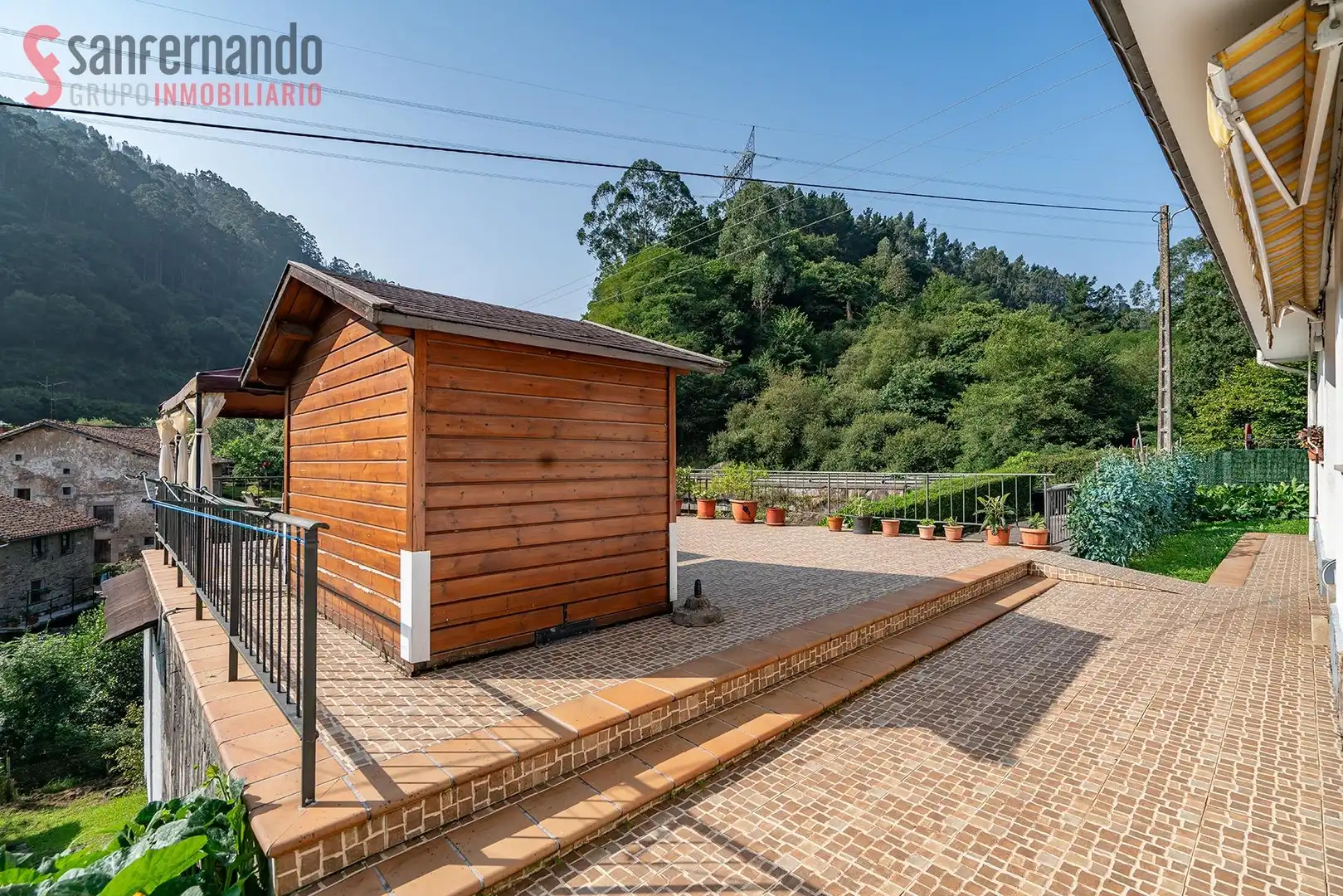 Terrassa de Casa o xalet en venda en Cartes amb Calefacció, Jardí privat i Terrassa