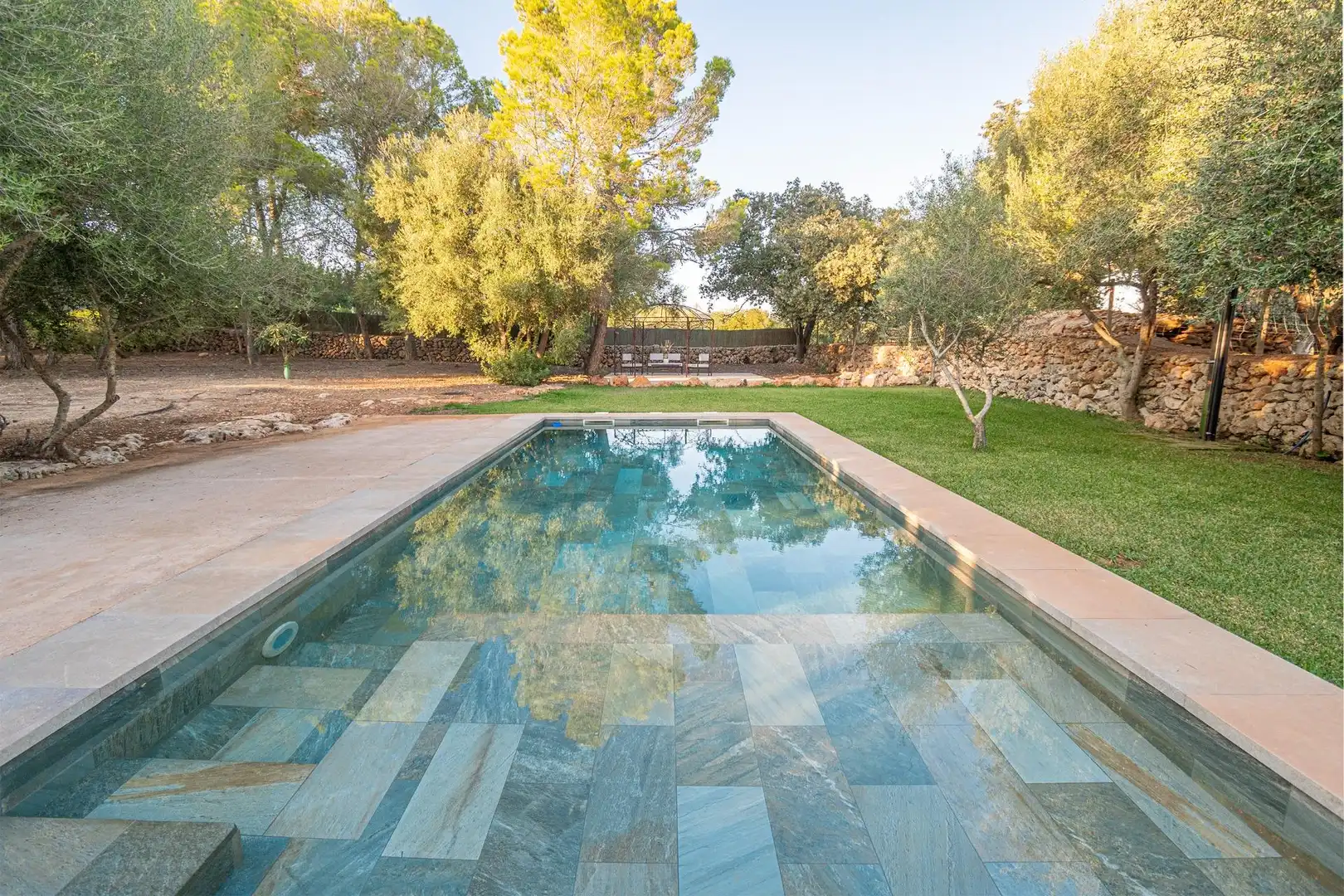 Piscina de Casa o xalet en venda en Porreres amb Aire condicionat, Jardí privat i Terrassa