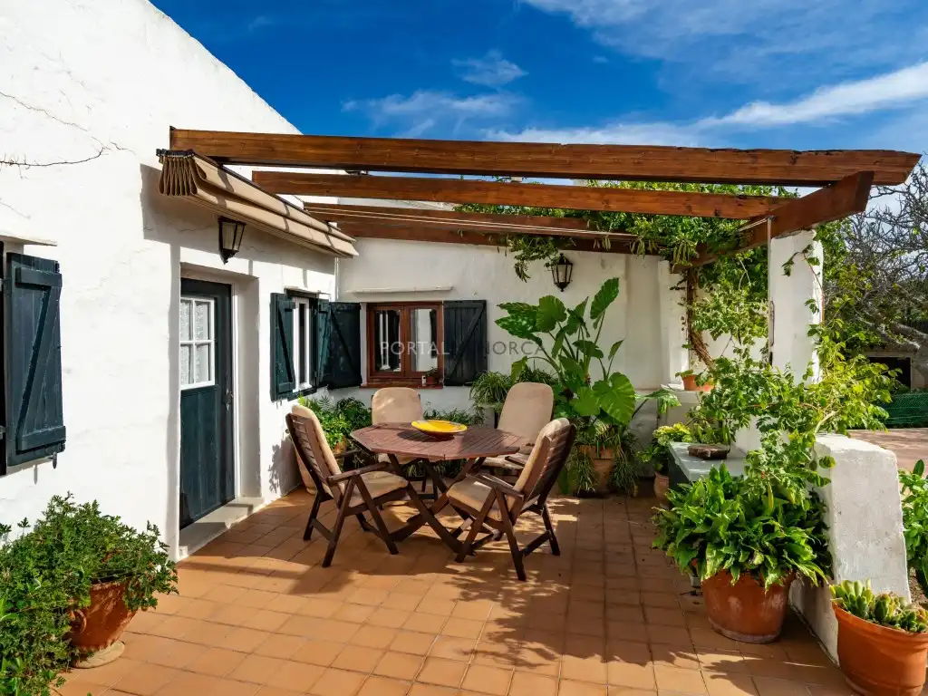 Terraza de Finca rústica en venta en Es Castell