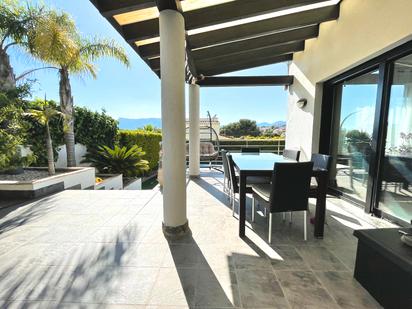 Terrace of House or chalet for sale in Calpe / Calp  with Air Conditioner, Terrace and Swimming Pool