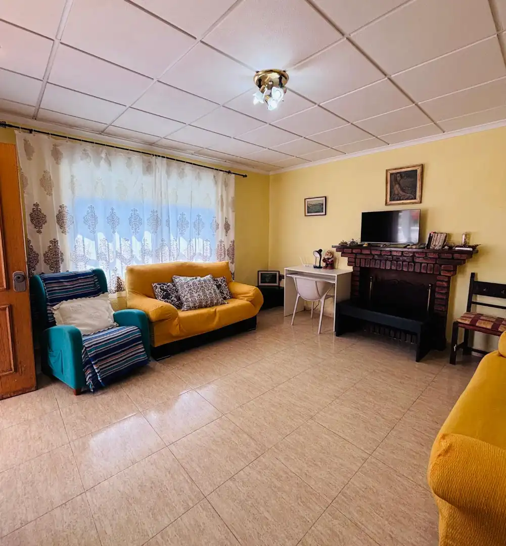 Living room of Houses for rent in Pilar de la Horadada  with Air Conditioner, Heating and Private garden