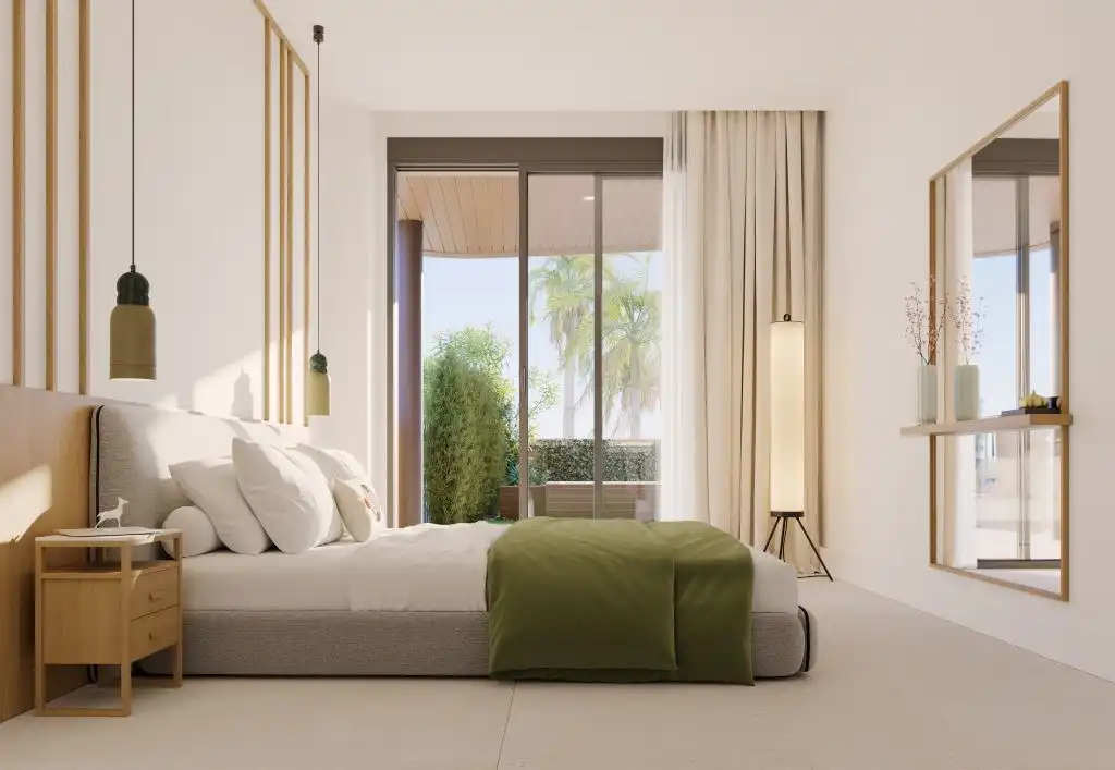 Dormitori de Apartament en venda en Fuengirola amb Aire condicionat, Terrassa i Piscina
