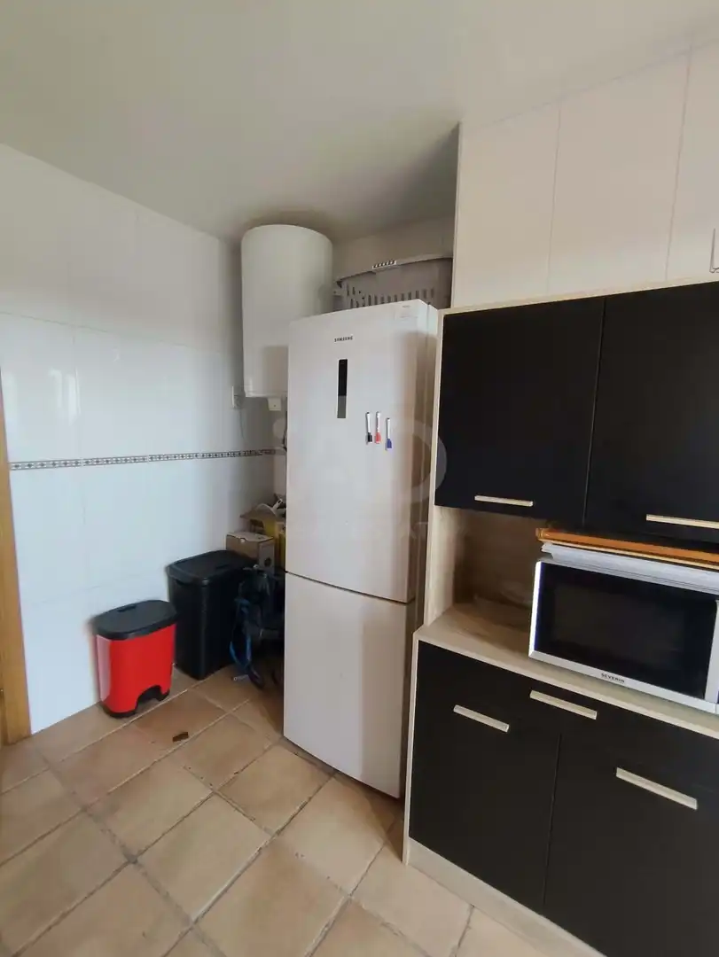Küche von Dachboden zum Verkauf in San Jorge / Sant Jordi mit Klimaanlage, Terrasse und Schwimmbad