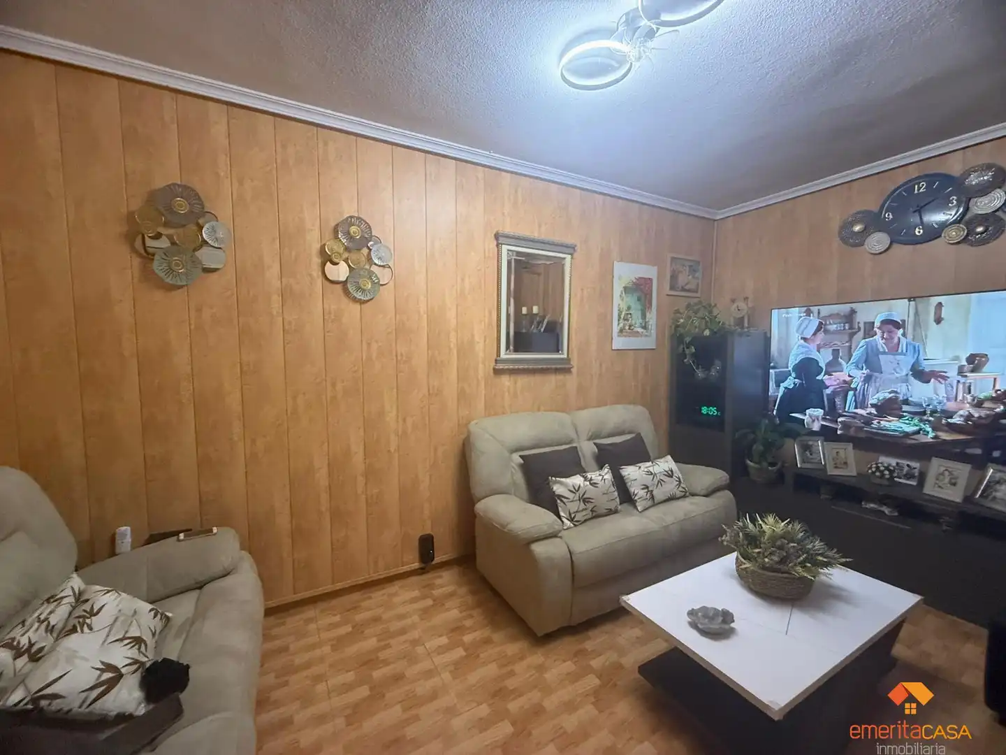 Sala de estar de Casa o chalet en venta en Mérida con Aire acondicionado, Calefacción y Trastero