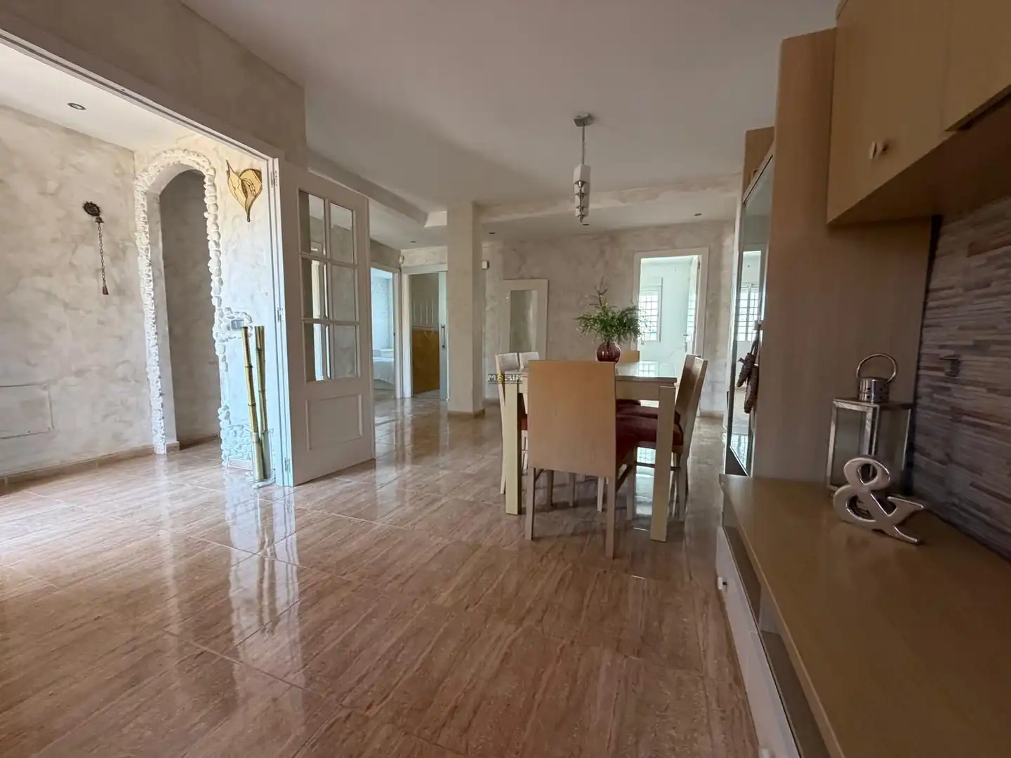 Comedor de Casa adosada en venta en Cartagena con Jardín privado