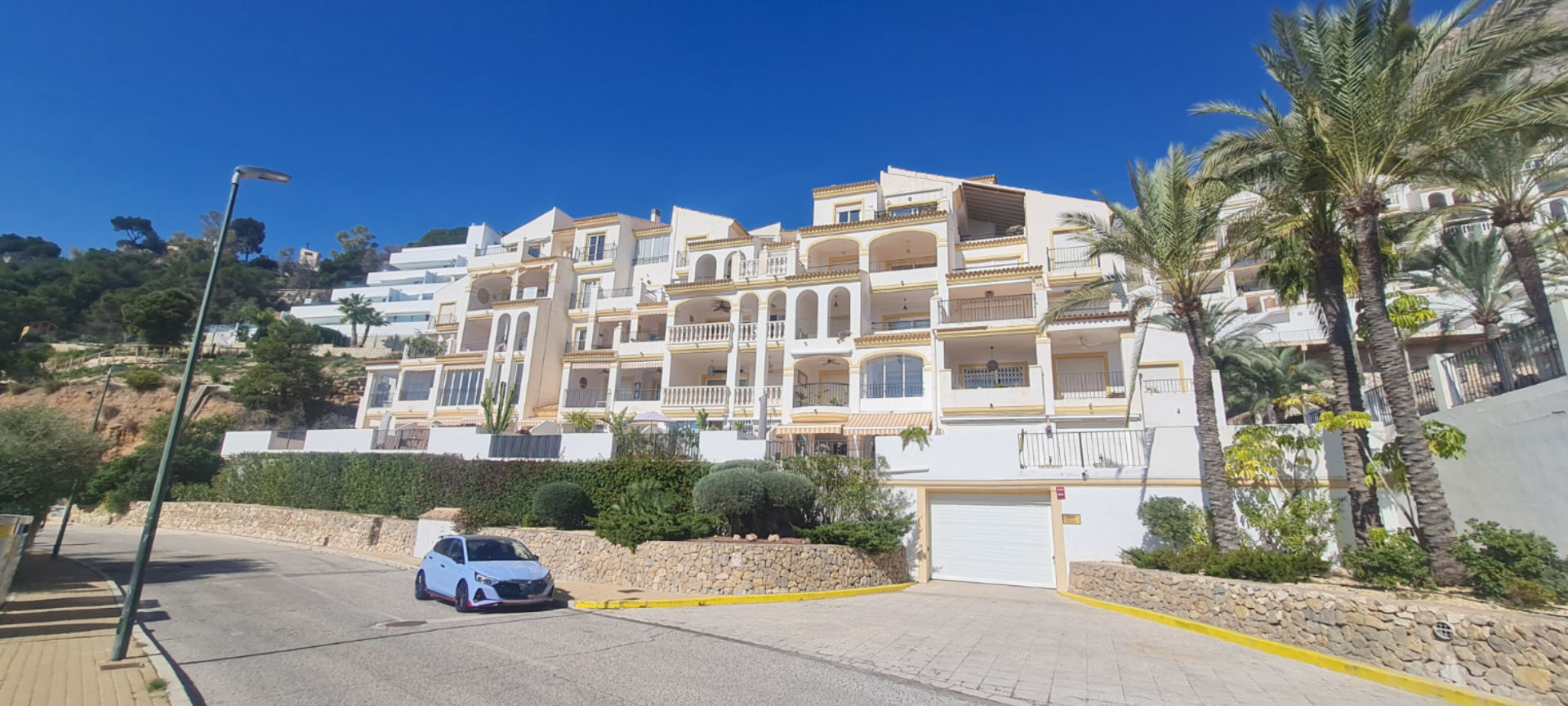 Vista exterior de Apartamento en venta en Altea con Aire acondicionado, Calefacción y Terraza