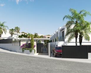Exterior view of Single-family semi-detached for sale in Finestrat  with Air Conditioner, Terrace and Swimming Pool