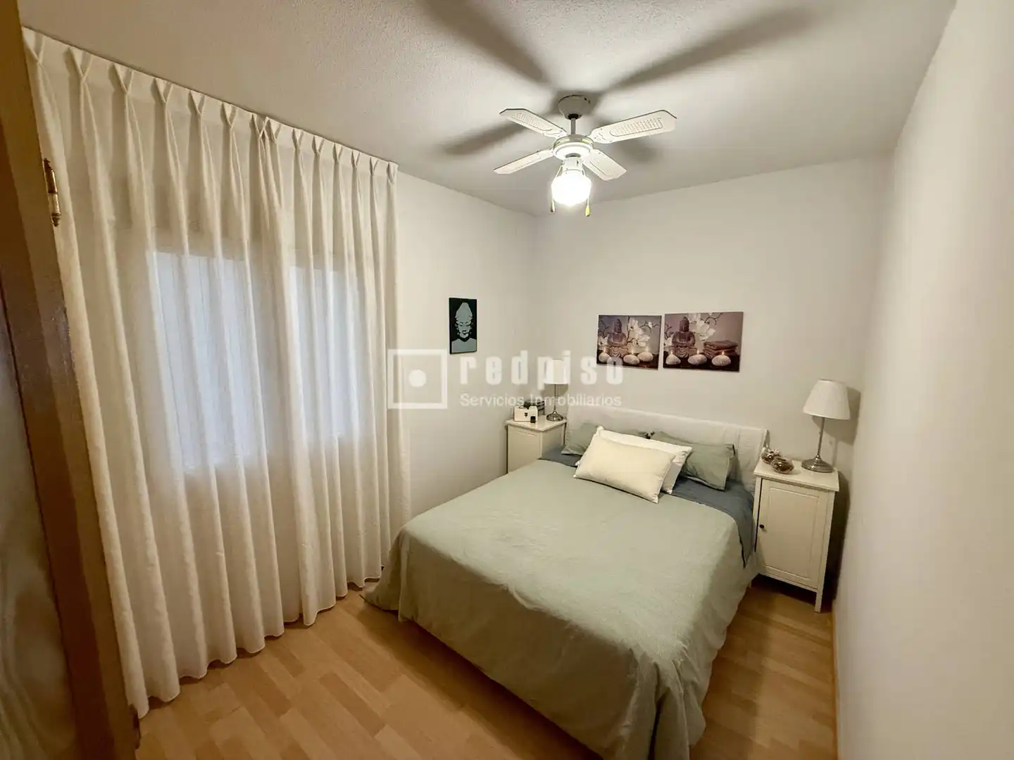 Schlafzimmer von Wohnung zum Verkauf in Madrid mit Klimaanlage, Heizung und Privatgarten