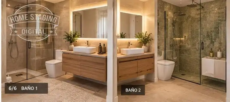 Badezimmer von Residential zum Verkauf in Olivares, Sevilla