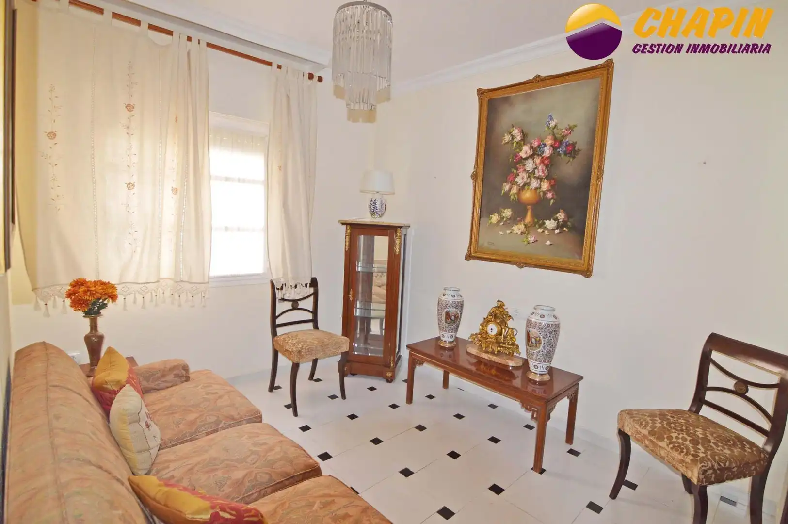 Sala de estar de Casa o chalet en venta en Jerez de la Frontera con Aire acondicionado y Terraza