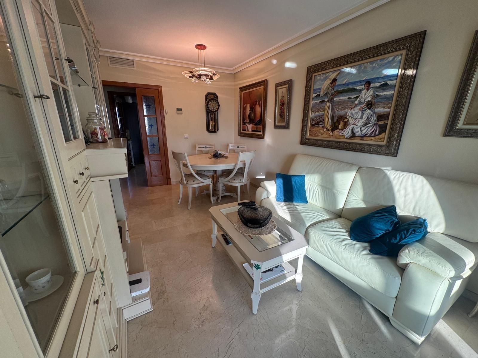 Living room of Flat for sale in Benidorm  with Air Conditioner, Heating and Private garden