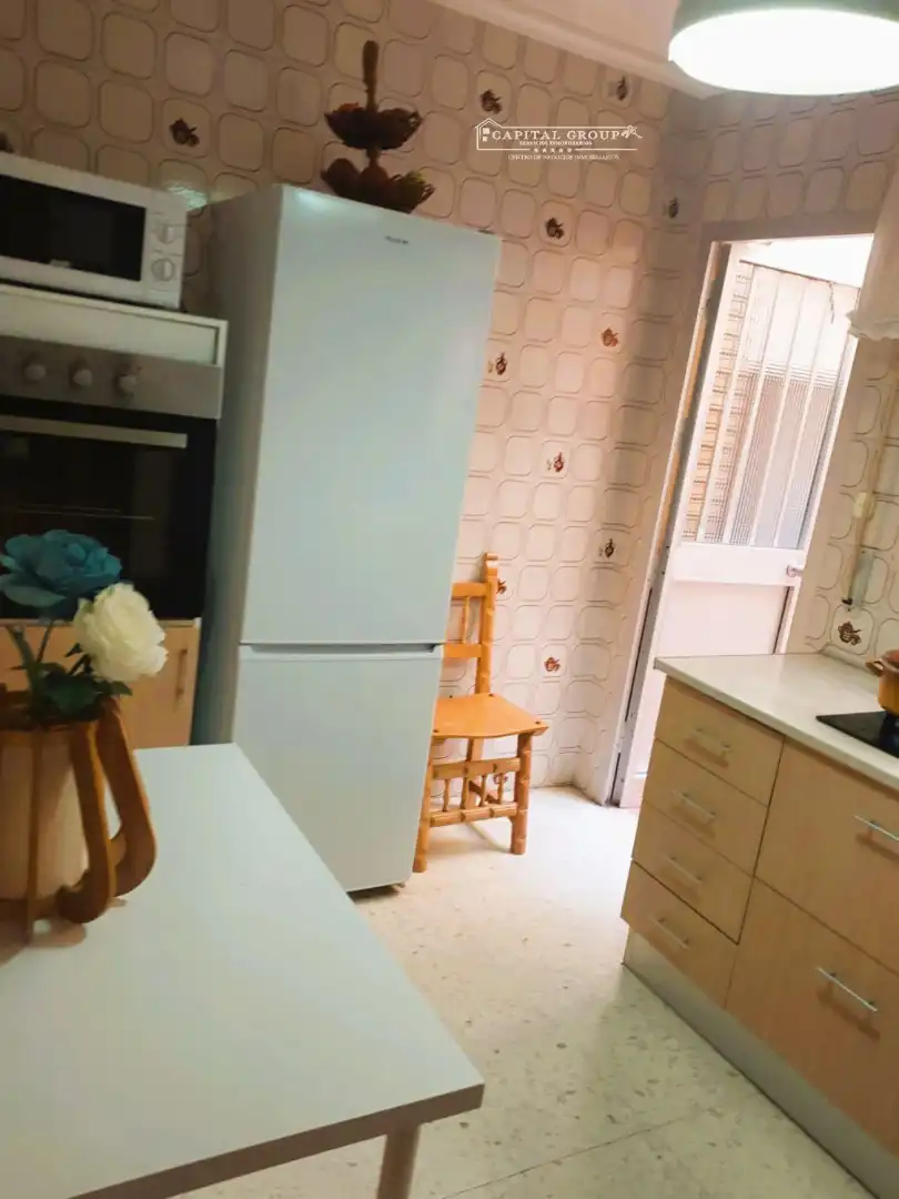 Kitchen of Flat for rent in Punta Umbría  with Furnished, Balcony and Pets allowed