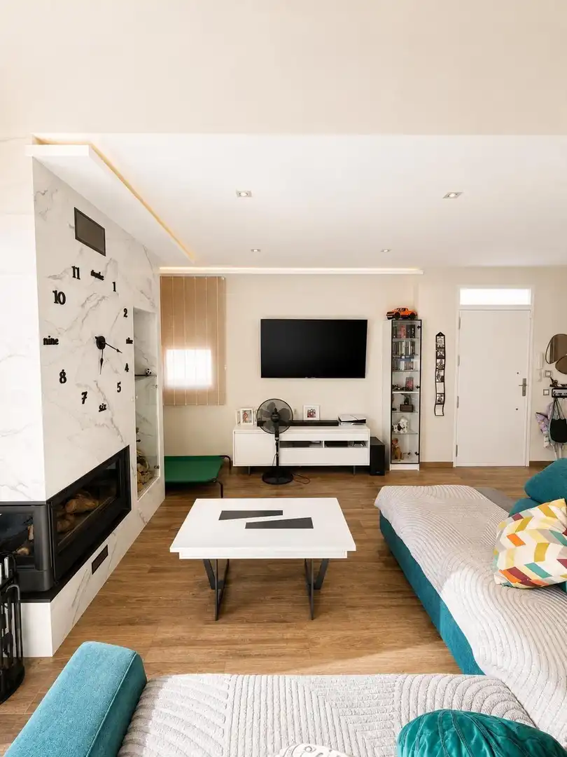 Sala de estar de Casa o chalet en venta en Málaga con Aire acondicionado, Calefacción y Jardín privado