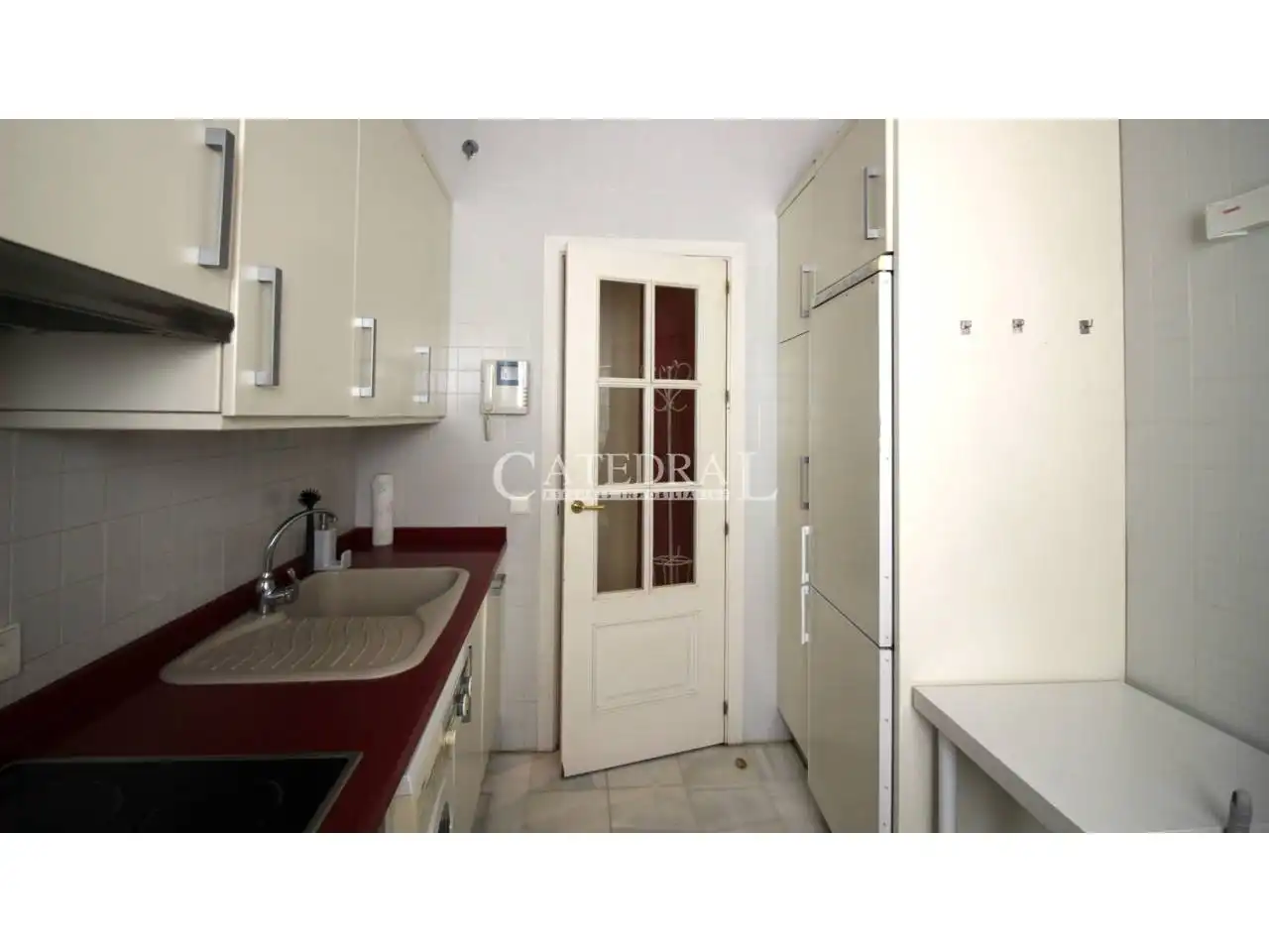 Cocina de Apartamento de alquiler en Sevilla con Aire acondicionado, Calefacción y Parquet