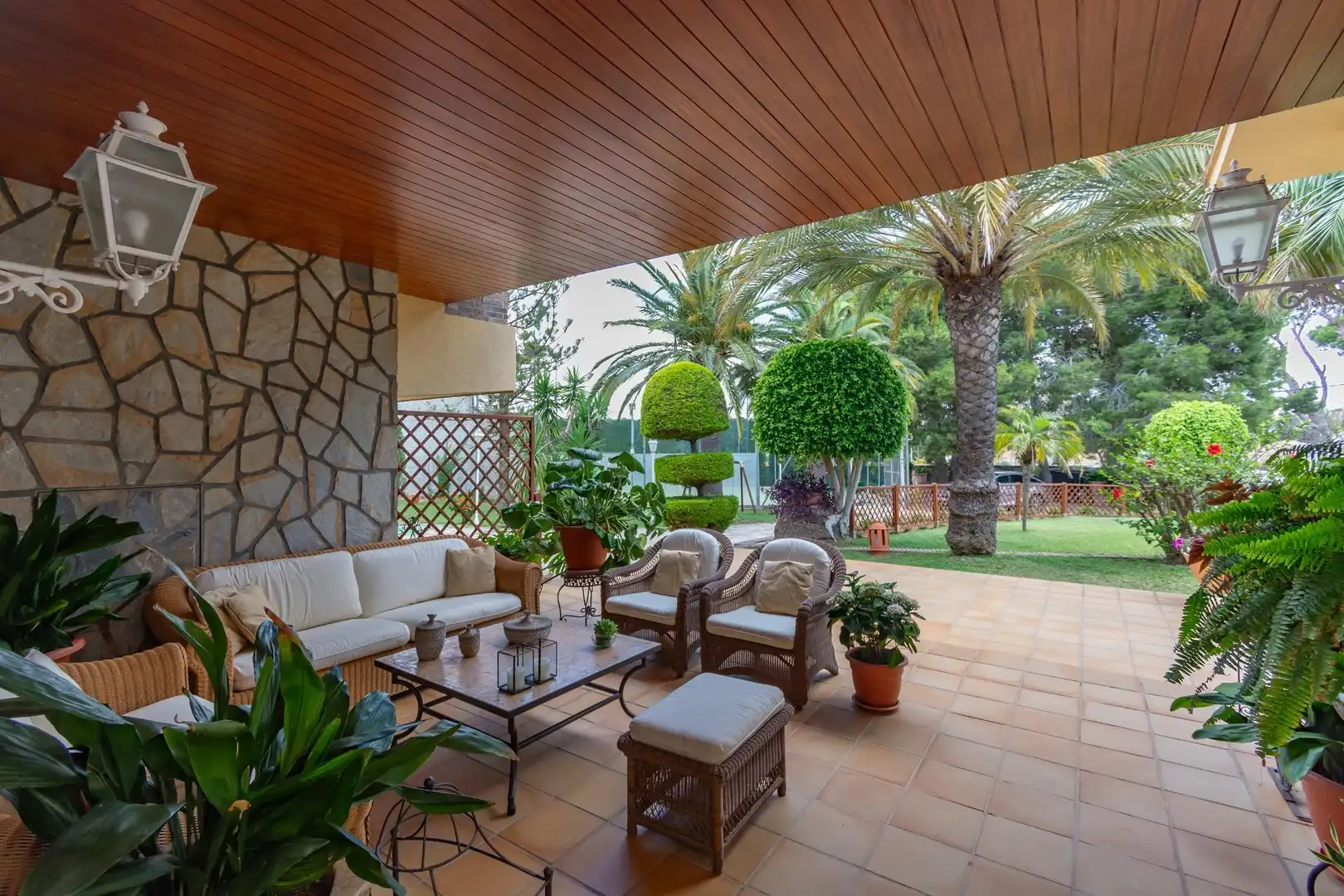 Terrassa de Casa o xalet en venda en Cartagena amb Aire condicionat, Calefacció i Jardí privat