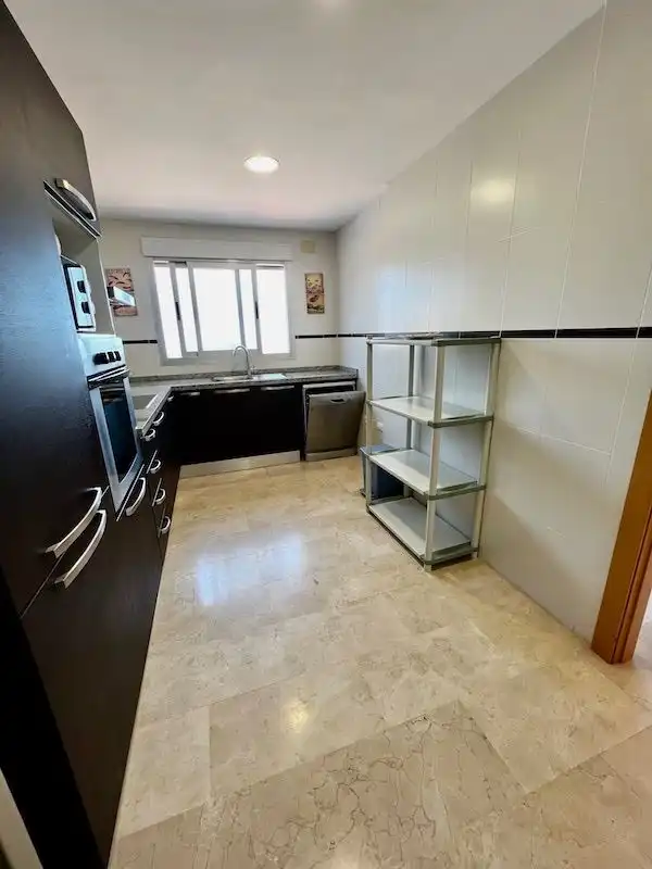 Cocina de Apartamento de alquiler en Pego con Aire acondicionado, Calefacción y Terraza