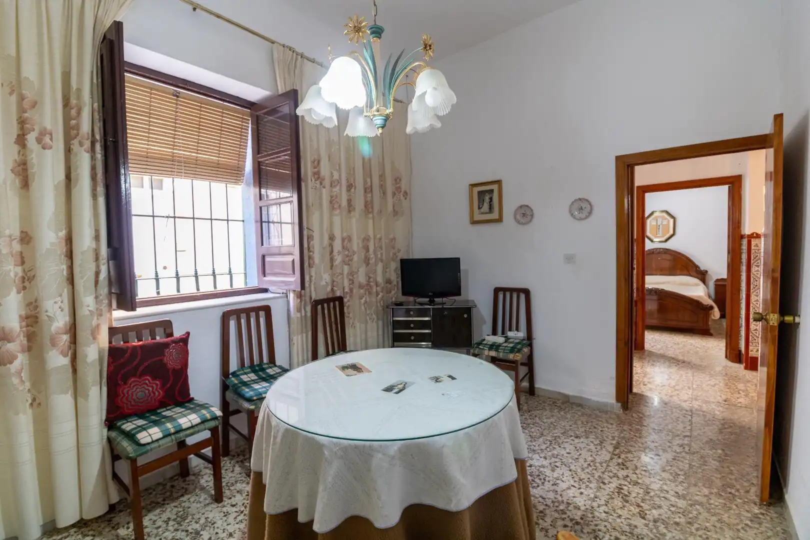 Menjador de Casa o xalet en venda en Alhama de Almería amb Terrassa, Moblat i Alarma