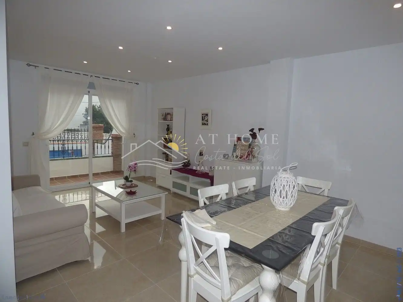 Living room of Houses for sale in Nerja  with Air Conditioner, Terrace and Storage room