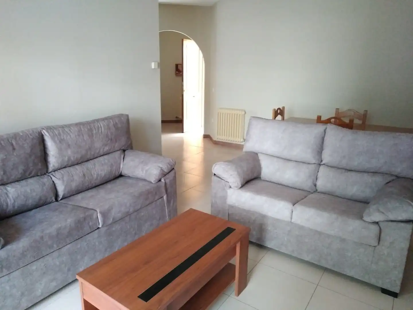 Sala d'estar de Apartament de lloguer en Ciudad Real amb Moblat